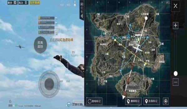 绝地求生地图路线怎么标记